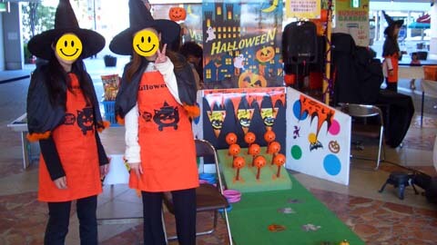 ハロウィン装飾縁日画像